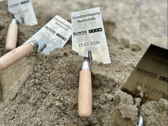 Martinshöfe Grundsteinlegung 2 März 2026